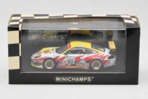 Porsche 911 996 GT3 Cup #93 L. Luhr / G. Maassen / E. Collard 24 Hours of Le Mans 2003 Minichamps 1:43 S5527 メタル - 画像 4/4