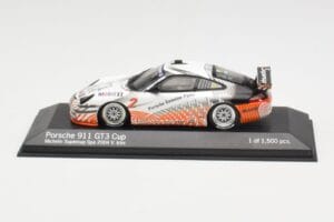 Porsche 911 996 GT3 Cup #2 VIP Car 2000 Minichamps 1:43 WAP020XXX15 メタル