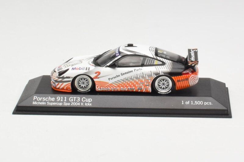 Porsche 911 996 GT3 Cup #2 VIP Car 2000 Minichamps 1:43 WAP020XXX15 メタル