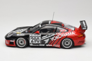 Porsche 911 996 GT3 RS #290 N. Bartels / H. Jacksties / F. Lorenzo Yokohama 24 Hours of Nurburgring 2003 AUTOart 1:18 80372 メ - 画像 4/8