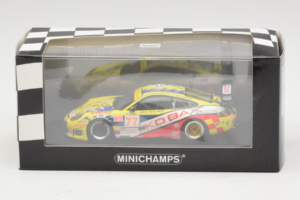 Porsche 911 GT3 RS #77 Konopka / McCormick 12 Hours of Sebring 2007 Minichamps 1:43 400076977 メタル - 画像 5/5