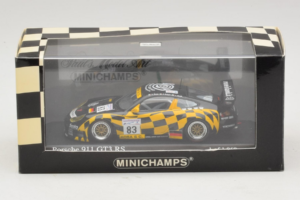 Porsche 911 996 GT3 RS #83 Rosa / Babini 24 Hours of Le Mans 2001 Minichamps 1:43 400016983 メタル - 画像 4/4
