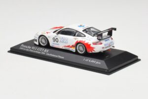 Porsche 911 996 GT3 RS #90 T2M J. Ickx / P. Rabineau 1000km Spa 2004 Minichamps 1:43 400046980 メタル - 画像 3/4