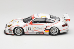 Porsche 911 996 GT3 RSR #83 P. Ehret / C. Ried / C. Menzel 24 Hours of Le Mans 2006 Minichamps 1:18 PORSCHE004 メタル - 画像 4/8