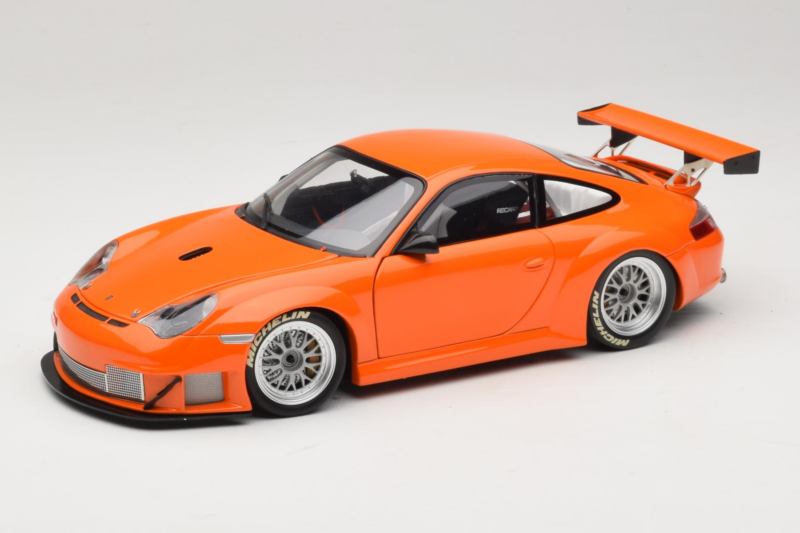Porsche 911 996 GT3 RSR オレンジ ALMS 2004 Minichamps 1:18 100046402 メタル