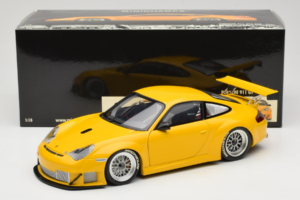 Porsche 911 996 GT3 RSR Yello ALMS 2004 Minichamps 1:18 100046401 メタル - 画像 8/8