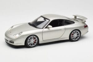 Porsche 911 996 GT3 シルバー Hot Wheels 1:18 C2590 メタル