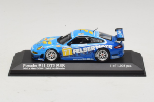 Porsche 911 GT3 R #77 M. Lieb / R. Lietz / W. Henzler 24 Hours of Le Mans 2009 Minichamps 1:43 400096977 メタル