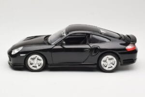 Porsche 911 996 Turbo ブラック Bburago 1:18 3367 メタル - 画像 4/8