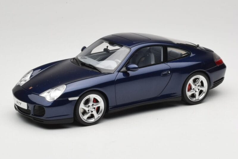 Porsche 911 996.2 Carrera 4S ダークブルー GT Spirit 1:18 GT938 レジン