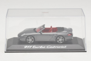 Porsche 911 997 Turbo Cabriolet Grey Metallic Minichamps 1:43 WAP02015216 メタル - 画像 4/5