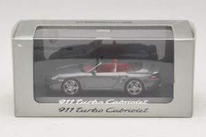 Porsche 911 997 Turbo Cabriolet Grey Metallic Minichamps 1:43 WAP02015218 メタル - 画像 4/4