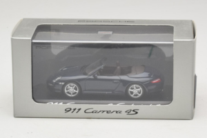 Porsche 911 997 Carrera 4 カブリオレ ダークブルー Minichamps 1:43 WAP02015216-R1 メタル - 画像 4/4