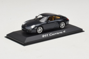 Porsche 911 997 Carrera 4 Dark Blue Metallic Minichamps 1:43 WAP02001518 メタル - 画像 2/4