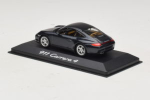 Porsche 911 997 Carrera 4 Dark Blue Metallic Minichamps 1:43 WAP02001518 メタル - 画像 3/4