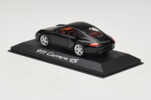 Porsche 911 997 Carrera 4S ブラック Minichamps 1:43 WAP02010116 メタル - 画像 3/4