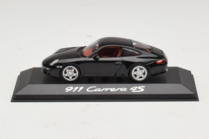 Porsche 911 997 Carrera 4S ブラック Minichamps 1:43 WAP02010116 メタル
