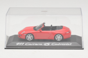 Porsche 911 997 Carrera 4S カブリオレ レッド Minichamps 1:43 WAP02015316 メタル - 画像 5/5