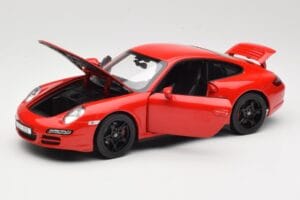Porsche 911 997 Carrera 4S レッド Norev 1:18 187510 メタル - 画像 2/8
