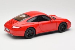 Porsche 911 997 Carrera 4S レッド Norev 1:18 187510 メタル - 画像 3/8