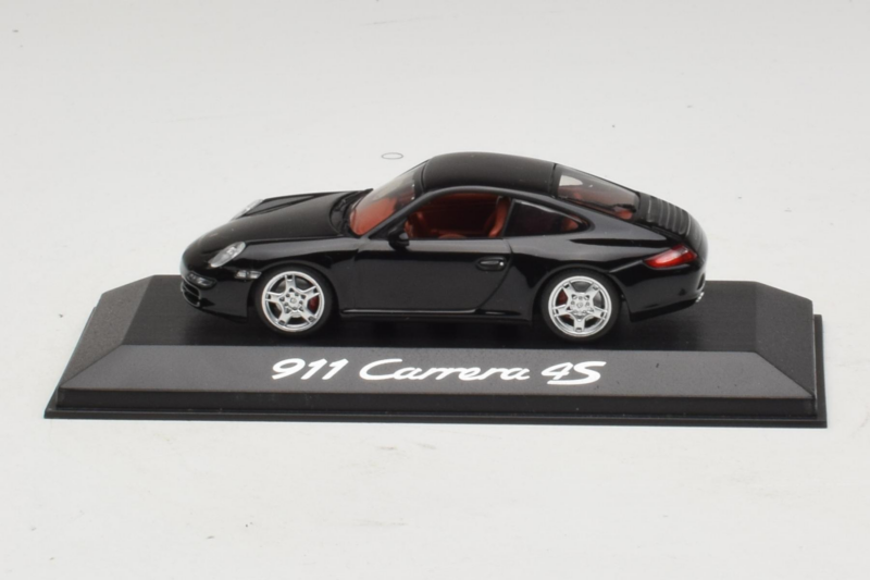 Porsche 911 997 Carrera 4S ダークブルー Minichamps 1:43 WAP02011615 メタル