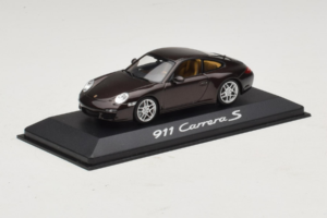 Porsche 911 997 Carrera S Brown Metallic Minichamps 1:43 WAP02001318 メタル - 画像 2/4