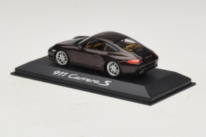 Porsche 911 997 Carrera S Brown Metallic Minichamps 1:43 WAP02001318 メタル - 画像 3/4