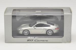 Porsche 911 997 Carrera Silver Metallic Minichamps 1:43 WAP02011515 メタル - 画像 5/5