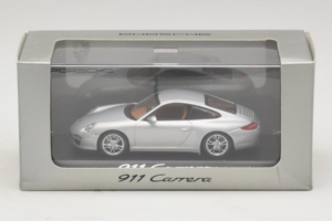 Porsche 911 997 Carrera Silver Metallic Minichamps 1:43 WAP02001218 メタル - 画像 5/5