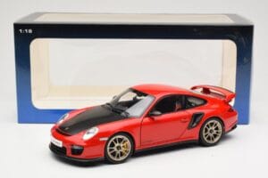 Porsche 911 997 GT2 RS レッド AUTOart 1:18 77964 メタル - 画像 8/8