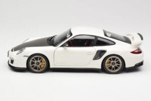 Porsche 911 997 GT2 RS ホワイト Minichamps 1:18 100069400 メタル - 画像 4/8