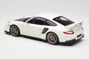Porsche 911 997 GT2 RS ホワイト Minichamps 1:18 100069400 メタル - 画像 7/8