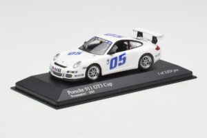 Porsche 911 997 GT3 Cup #5 Presentation 2005 Minichamps 1:43 400056400 メタル - 画像 2/4