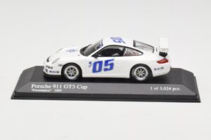 Porsche 911 997 GT3 Cup #5 Presentation 2005 Minichamps 1:43 400056400 メタル