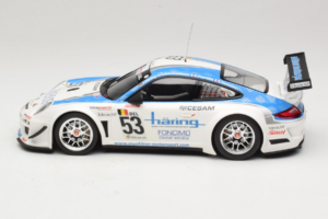Porsche 911 997 GT3 R #53 Muhlner Motorsport P-Y. Vannelet / U. Peyroles Class Winners 24 Hours of Spa 2010 Minichamps 1:18 1 - 画像 3/6