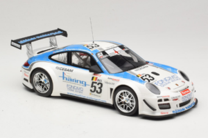 Porsche 911 997 GT3 R #53 Muhlner Motorsport P-Y. Vannelet / U. Peyroles Class Winners 24 Hours of Spa 2010 Minichamps 1:18 1 - 画像 4/6