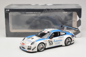 Porsche 911 997 GT3 R #53 Muhlner Motorsport P-Y. Vannelet / U. Peyroles Class Winners 24 Hours of Spa 2010 Minichamps 1:18 1 - 画像 6/6