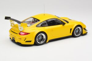 Porsche 911 997 GT3 R Street レーシングイエロー Minichamps 1:18 151108902 メタル - 画像 2/6