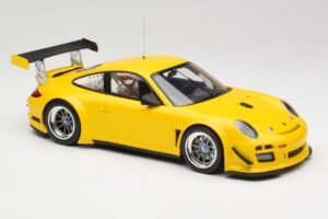 Porsche 911 997 GT3 R Street レーシングイエロー Minichamps 1:18 151108902 メタル - 画像 4/6