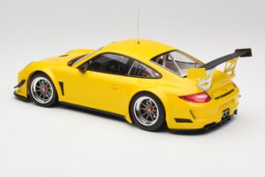 Porsche 911 997 GT3 R Street レーシングイエロー Minichamps 1:18 151108902 メタル - 画像 5/6
