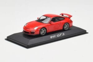 Porsche 911 997 GT3 レッド Minichamps 1:43 WAP02001619 メタル - 画像 2/4