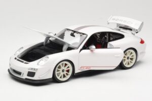 Porsche 911 997 GT3 RS 4.0 ホワイト Bburago 1:18 18-11036 メタル - 画像 2/8