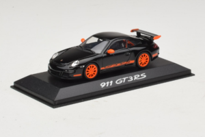 Porsche 911 997 GT3 RS ブラック オレンジ Minichamps 1:43 WAP02012817 メタル - 画像 2/4