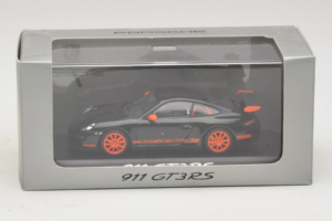 Porsche 911 997 GT3 RS ブラック オレンジ Minichamps 1:43 WAP02012817 メタル - 画像 4/4