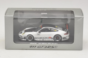 Porsche 911 997 GT3 RS #8 ホワイト Minichamps 1:43 WAP02003018 メタル - 画像 4/4