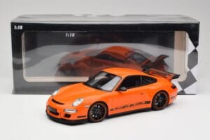 Porsche 911 997 GT3 RS オレンジ Minichamps 1:18 155062122 メタル - 画像 6/6