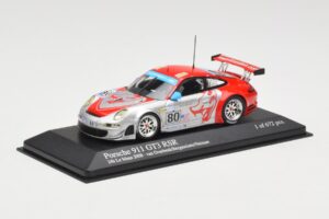 Porsche 911 997 GT3 RSR #80 Flying Lizard J. Van Overbeek / J. Bergmeister / S. Neiman 24 Hours of Le Mans 2008 Minichamps 1: - 画像 2/4