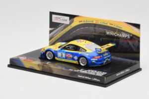 Porsche 911 997 GT3 RSR #3 24 Hours Nurburgring 2008 Minichamps 1:43 437087803 メタル - 画像 3/4