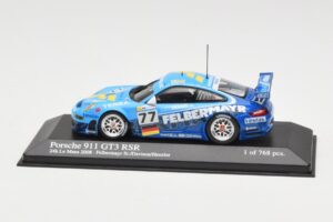 Porsche 911 997 GT3 RSR #77 Felbermayr-Proton Davidson / Henzler 24 Hours of Le Mans 2008 Minichamps 1:43 400087877 メタル