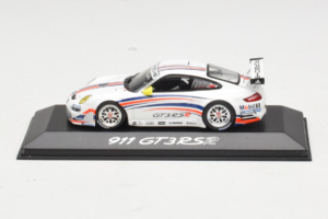 Porsche 911 997 GT3 RSR ホワイト ブルー オレンジ ストライプ 2007 Minichamps 1:43 WAP02000618 メタル